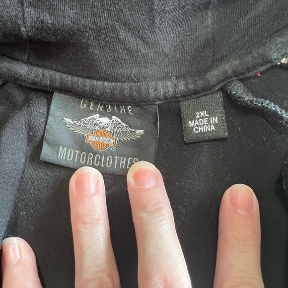 Harley-Davidson zip hoodie size 2xl - Picture 11 of 11